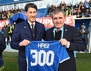 Hagi, 300 de meciuri ca antrenor