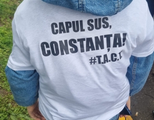 Protest la Primăria Constanța