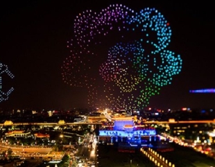 Show cu drone luminoase de Zilele Constanței