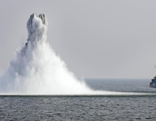 Exercițiu: Mine marine detonate în Marea Neagră