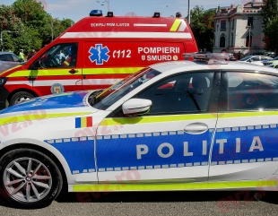 UPDATE. Accident în Constanța. Trei persoane au ajuns la spital