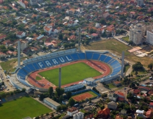 A început demolarea Stadionului Gheorghe Hagi