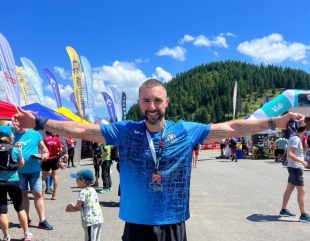 Andrei Ene, loc fruntaș la ”Carpathia Trails”