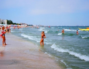 La mare, în ultima zi de vacanță