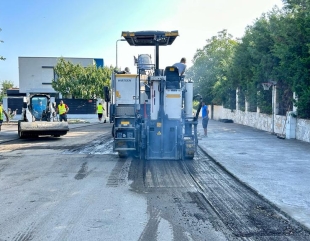 Lucrări de reabilitare a carosabilului în cartierul Palazu Mare