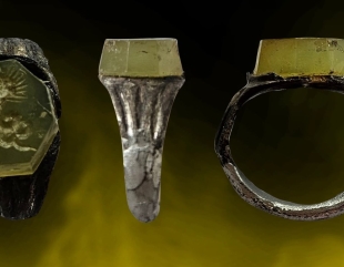 Inel de argint cu piatră gravată, exponatul lunii la Muzeul de Istorie Națională și Arheologie Constanța