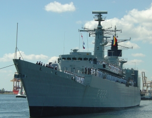 Fregata „Regina Maria”, final de misiune NATO în Marea Mediterană