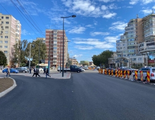 Trafic auto restricționat în zona Casa de Cultură