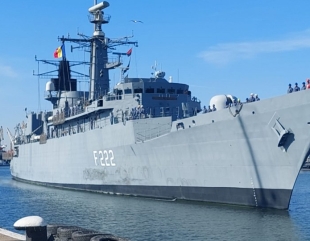 Fregata „Regina Maria”, înapoi acasă, după o misiune NATO în Marea Mediterană
