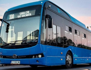 Autobuzele 100 și 100C nu mai opresc în stația Policlinica 2