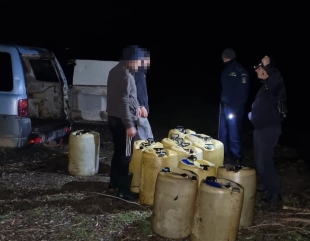 Hoți de motorină, prinși de polițiști