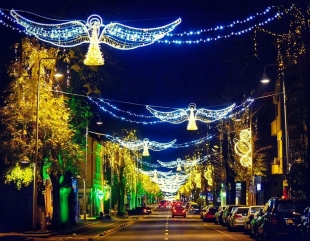 Iluminat festiv de patru milioane de lei, la Constanța