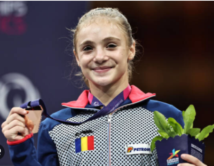 Sabrina Voinea, noua stea a gimnasticii românești, vine de la CSM Constanța