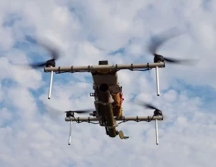 O dronă rusească a căzut la patru kilometri de Grindu, jud. Tulcea