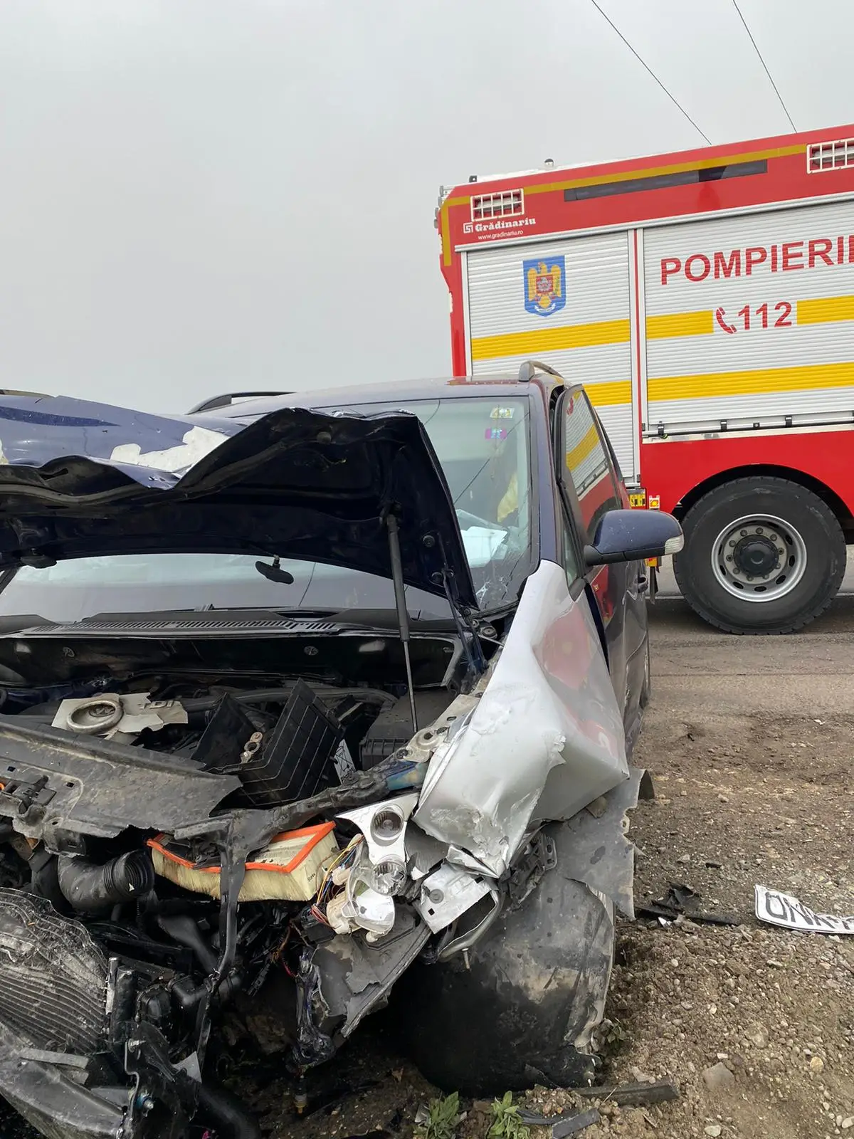 Accident rutier pe varianta Ovidiu: trei mașini și șase victime