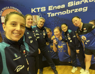 Eliza Samara în semifinalele Ligii Campionilor la Tenis de Masă Feminin