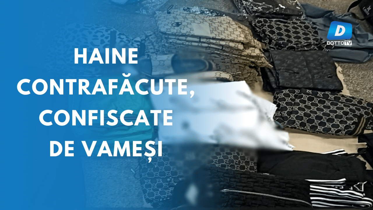 Haine contrafăcute, confiscate de vameși