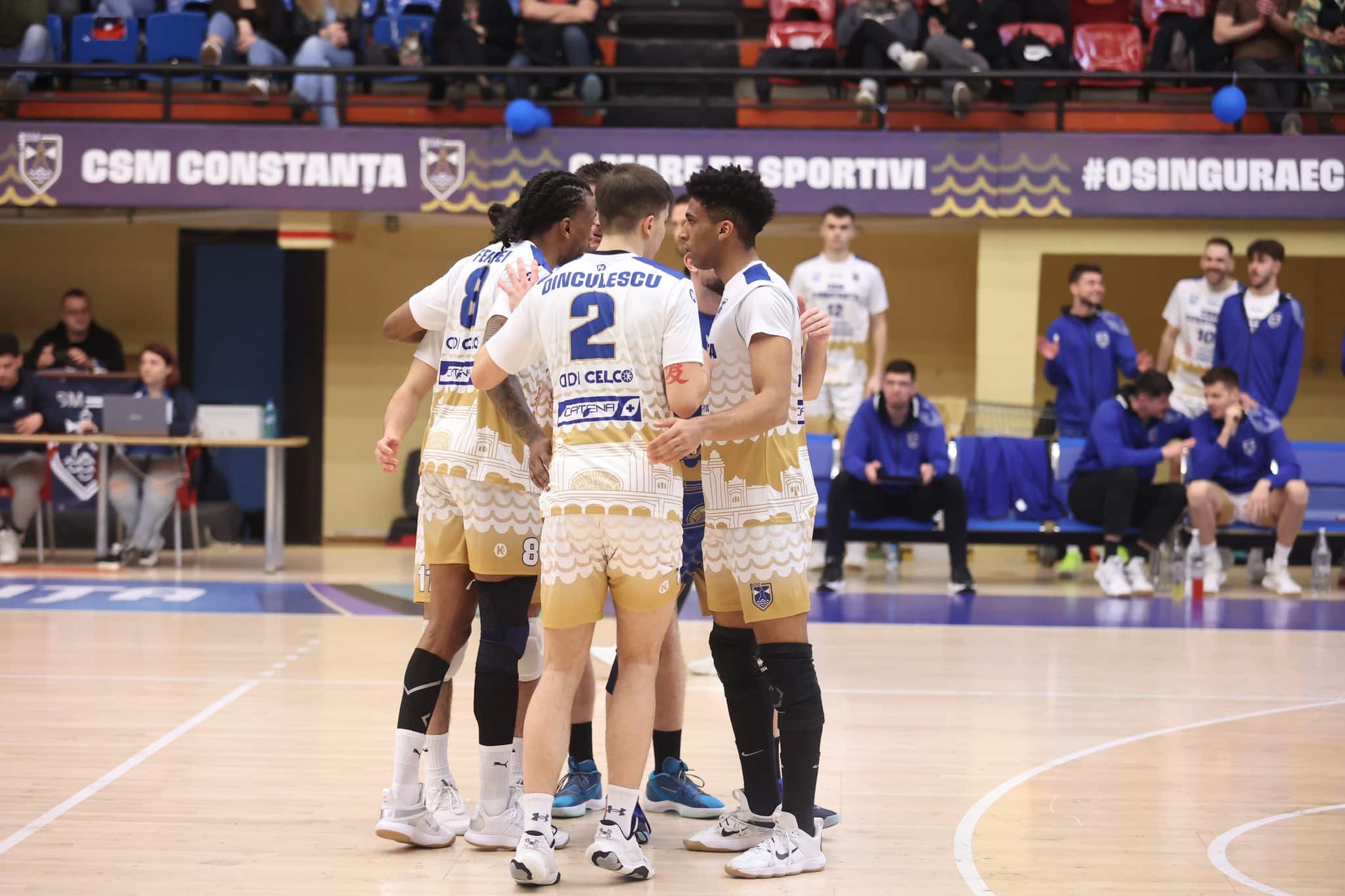 Rapid București învinge CSM Constanța în sferturile play-off-ului de volei