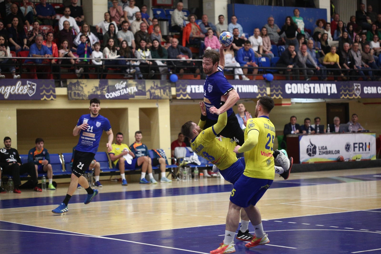 CSM Constanța a obținut a opta victorie consecutivă în Liga Zimbrilor