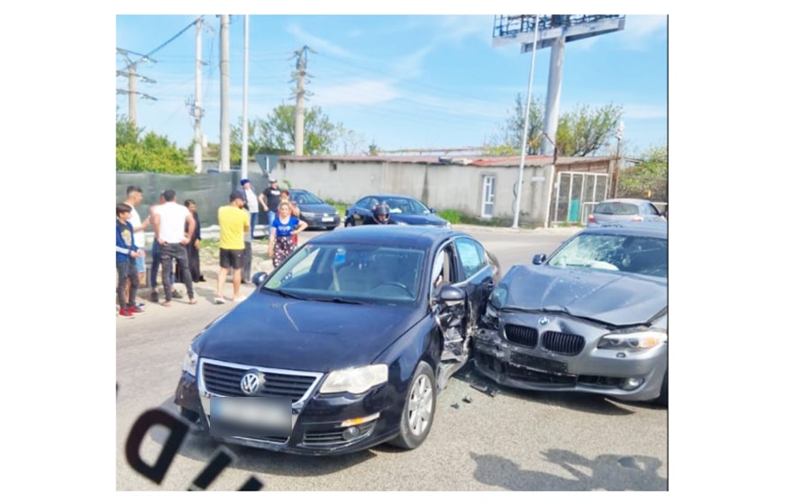 Accident rutier în Tomis Plus: 2 victime