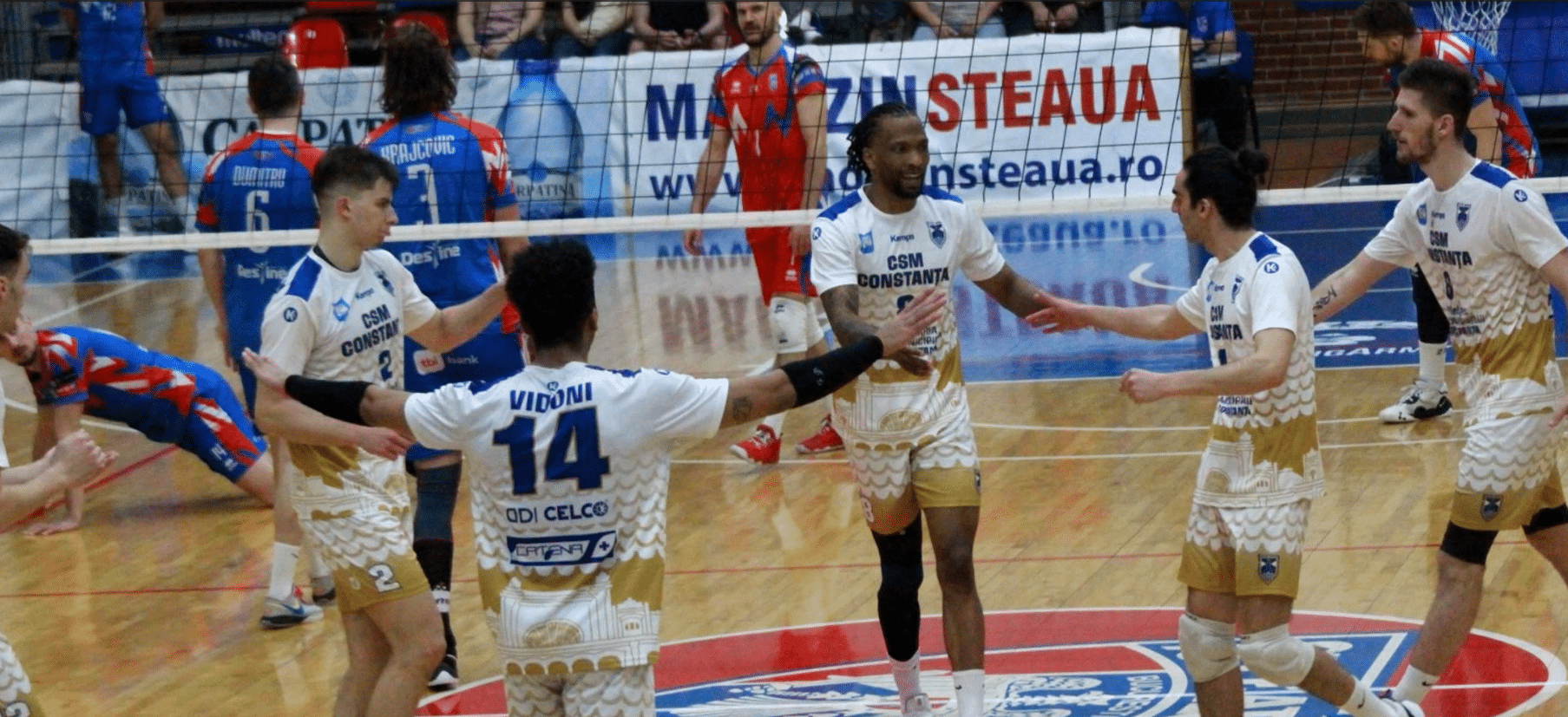 Voleibaliștii de la CSM Constanța au pierdut meciul cu CSA Steaua București