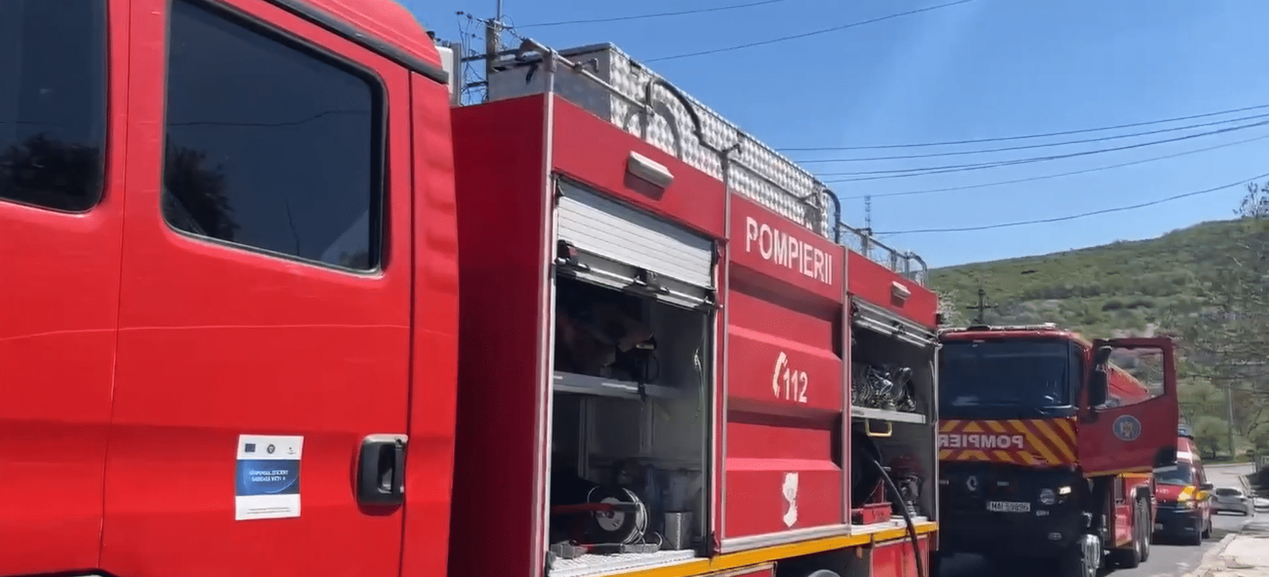 Incendiu la o casă din Tulcea