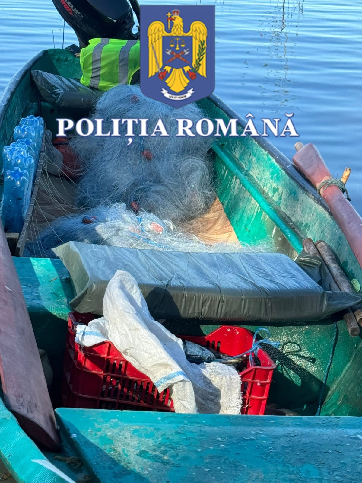 JUDEȚUL CONSTANȚA: 11 persoane prinse cu 83 kilograme de pește pescuit ilegal