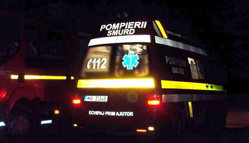 Accident rutier grav la Sibioara cu patru victime. Un tânăr a decedat