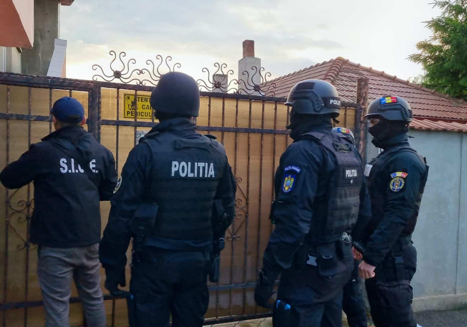 VIDEO: Percheziții domiciliare în mai multe județe, printre care și Constanța