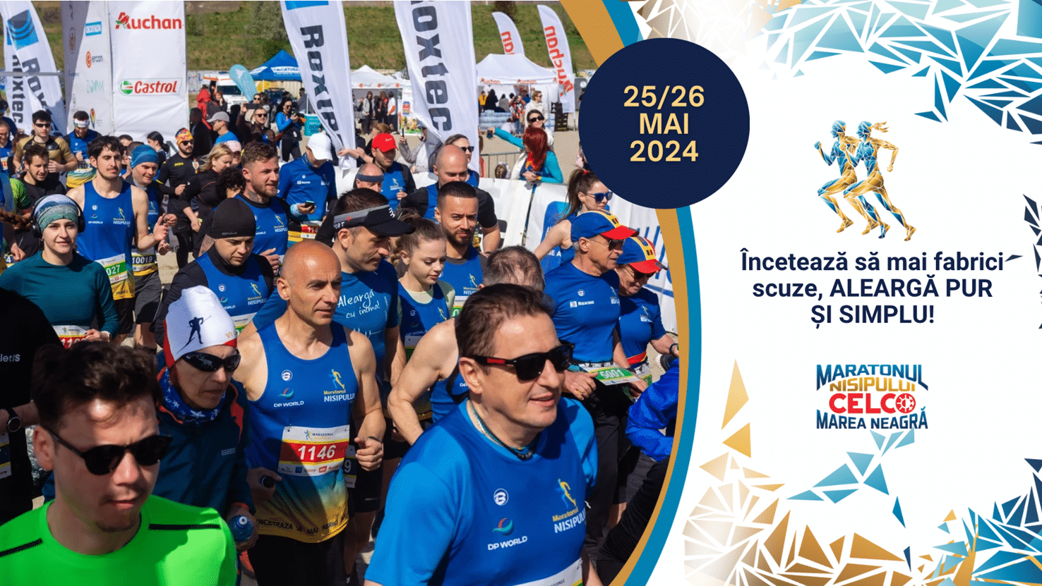 A noua ediție a Maratonului Nisipului la Constanța