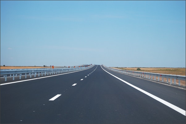 Restricții de trafic pe Autostrada A4, între Agigea și Ovidiu: se lucrează la colmatarea rosturilor