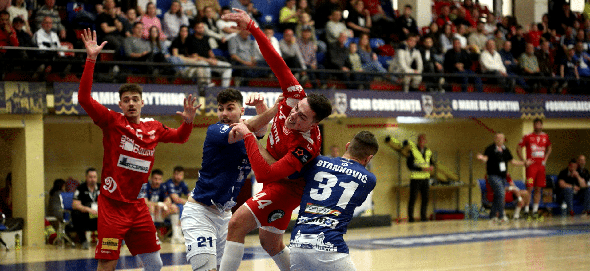 CSM Constanța și Dinamo București au încheiat la egalitate