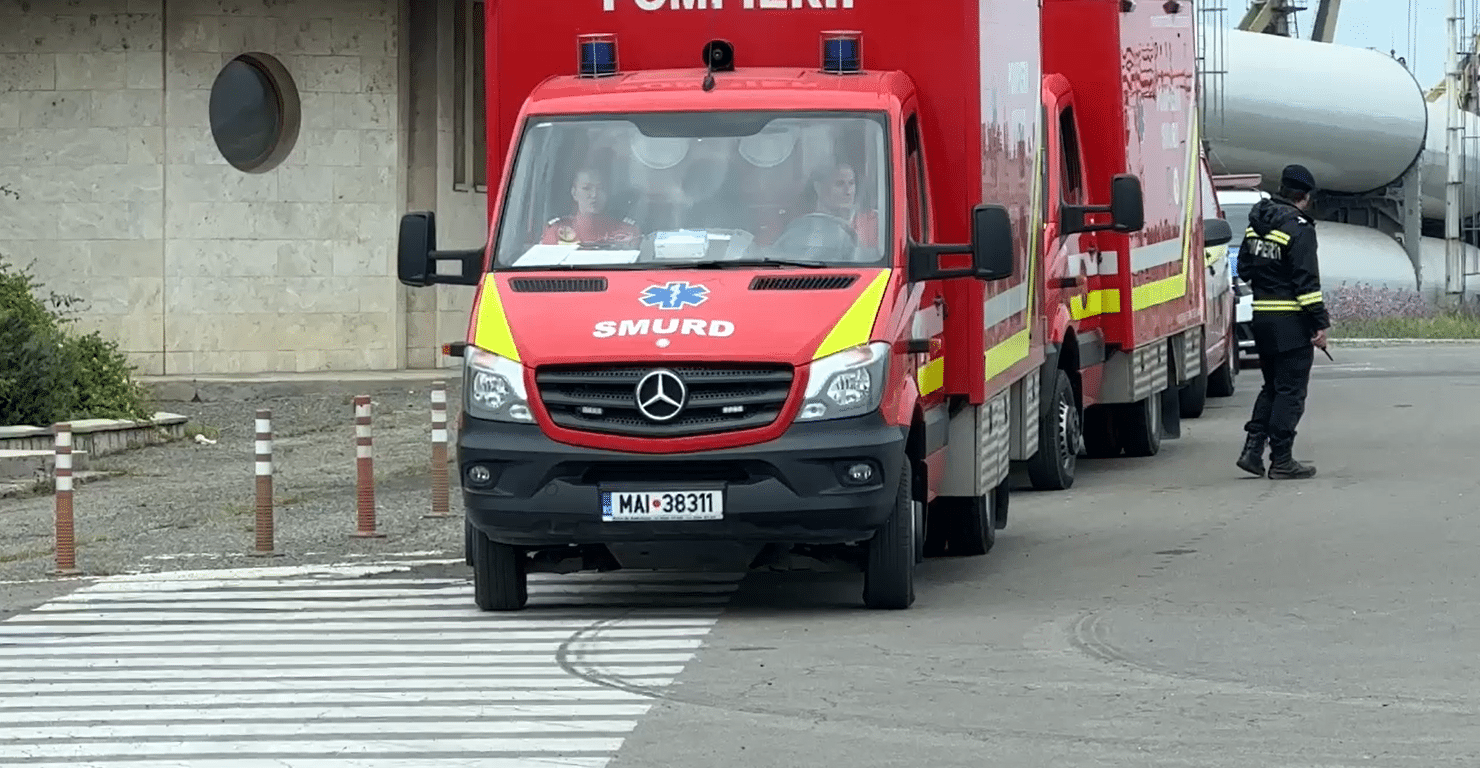 VIDEO: Marinarii salvați de pe nava care s-a scufundat au ajuns în Portul Constanța. Unul a fost transportat la spital