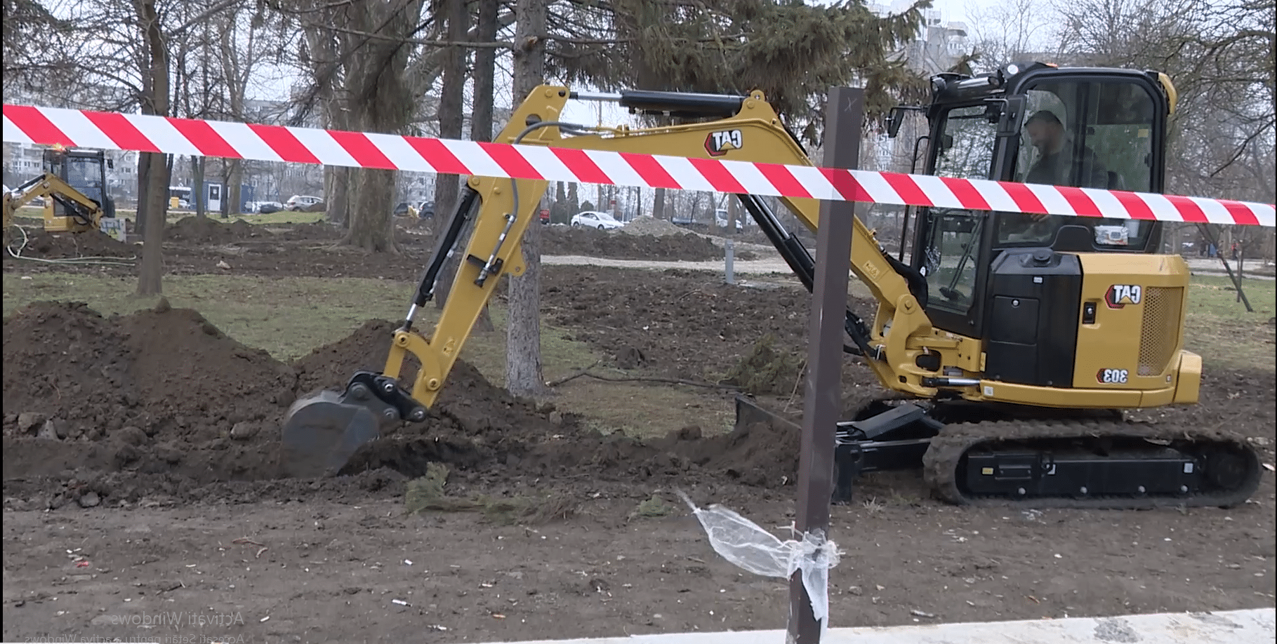 Au început lucrările la parcul de la fostele Galerii Soveja
