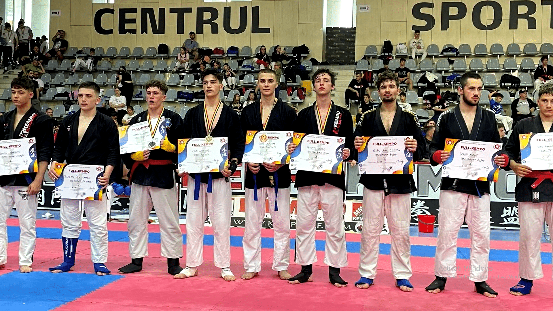 Patru medalii la Naționalele de Kempo