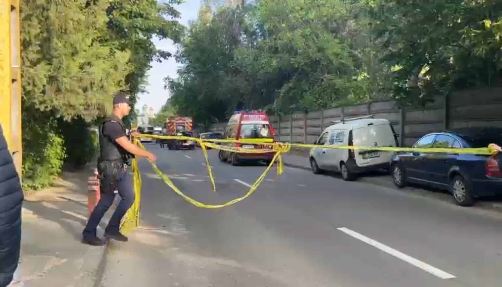 Accident rutier în Constanța: s-a spart o conductă de gaze