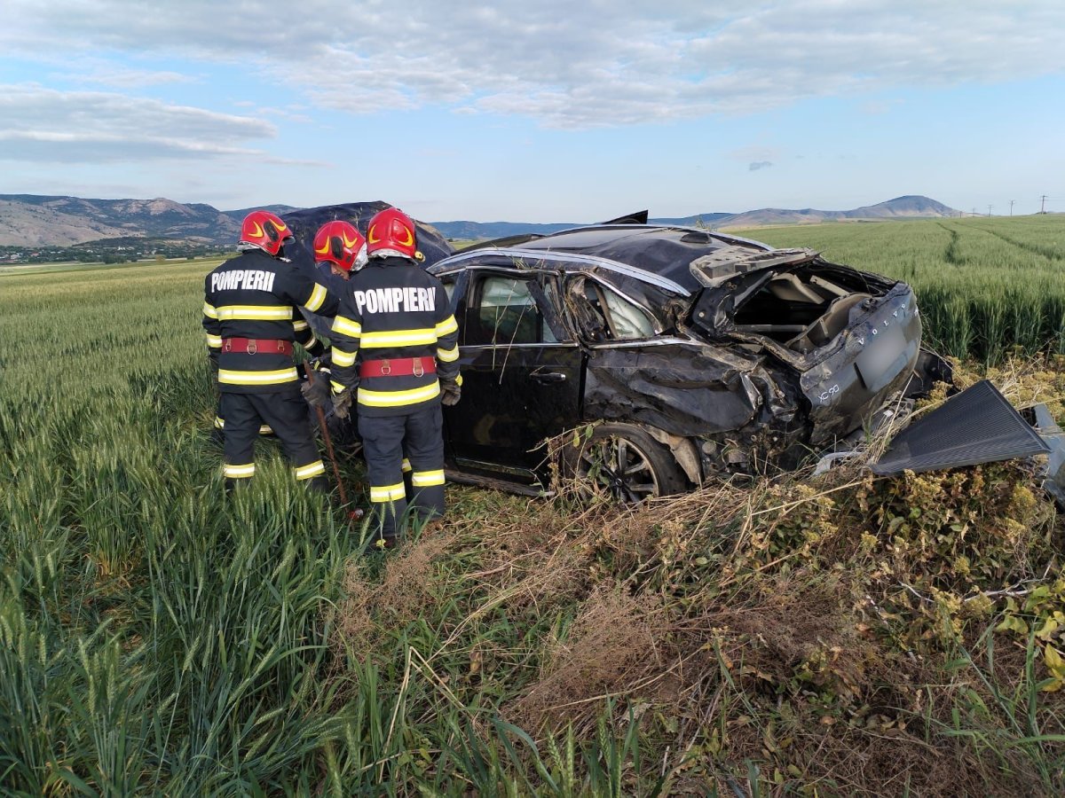 Accident rutier în județul Tulcea: victima s-a autoevacuat și a primit îngrijiri medicale la fața locului