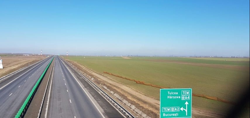 Un șofer a fost prins beat la volan pe A4