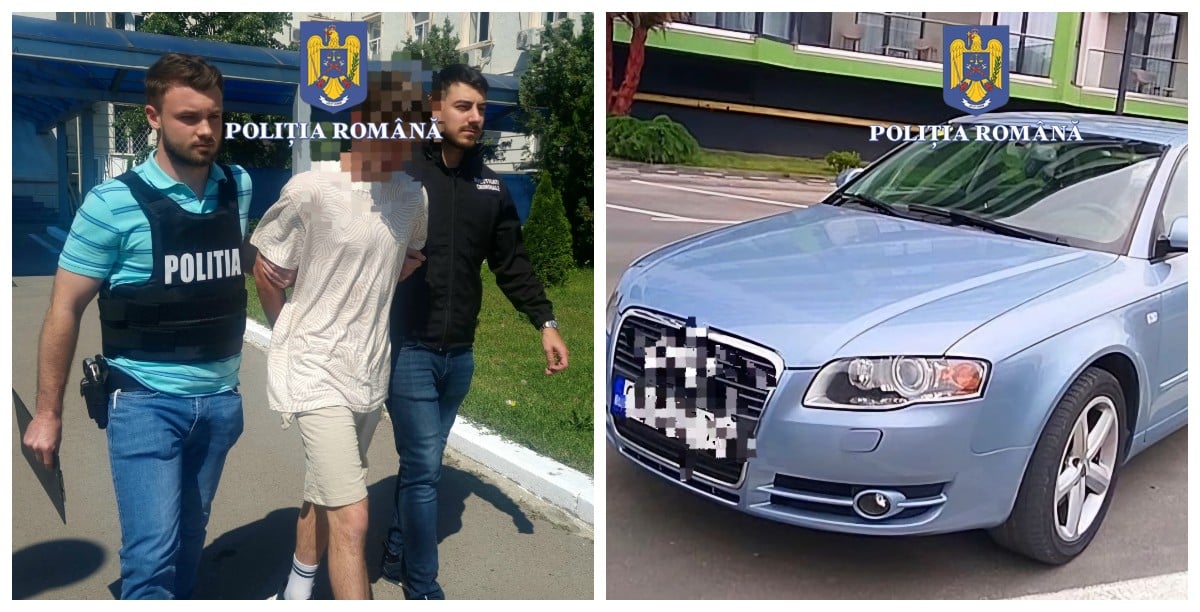 A spart o casă din Constanța, a furat mașina proprietarului și a fost prins în București