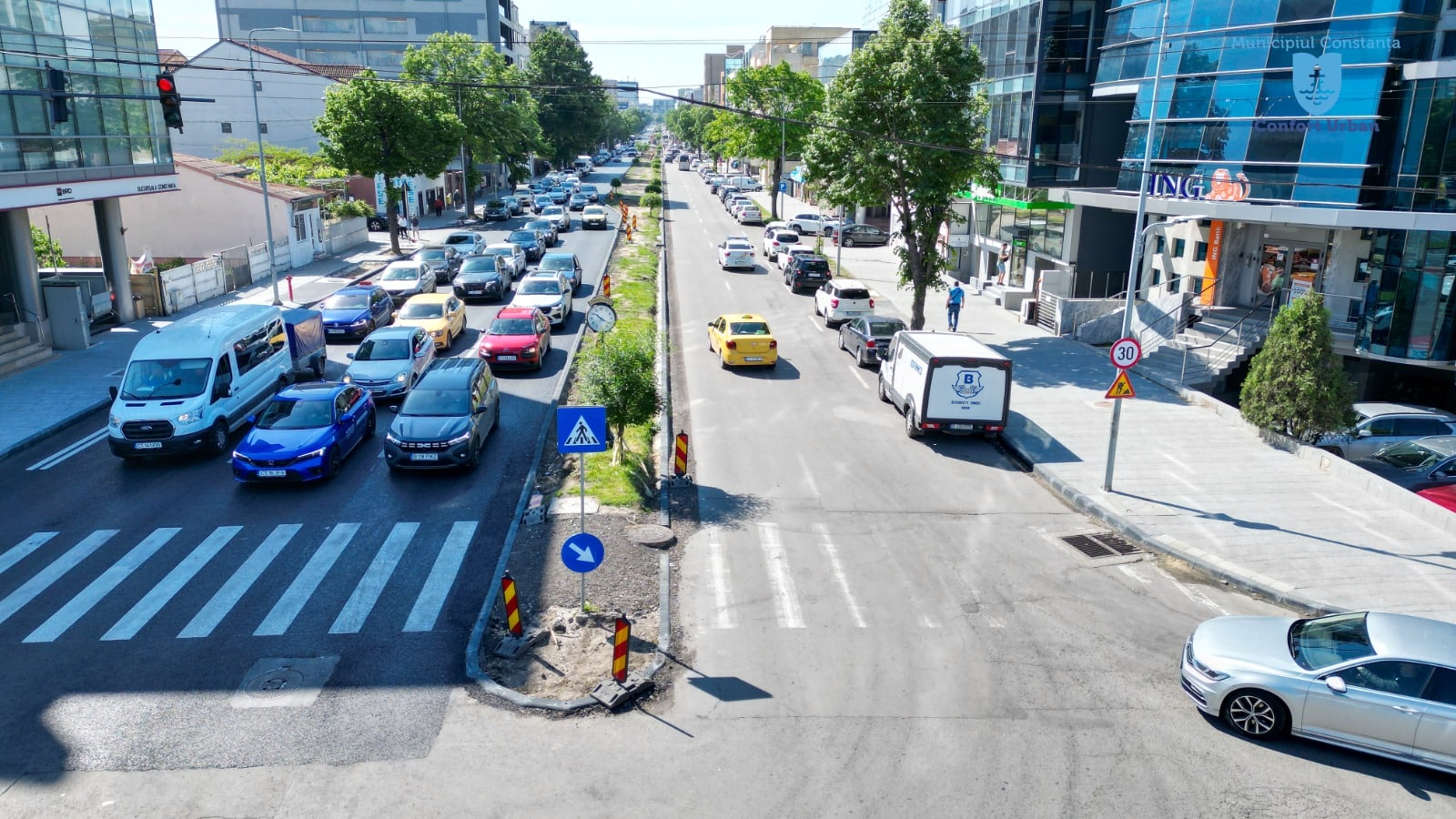 Atenție! Săptămâna viitoare vor fi restricții de trafic pe bulevardul Mamaia