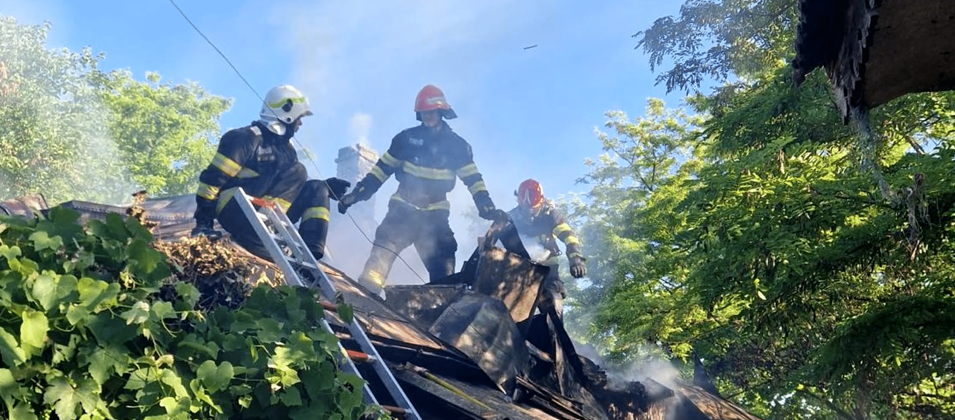 Incendiu provocat de un piroman, la Somova din Tulcea