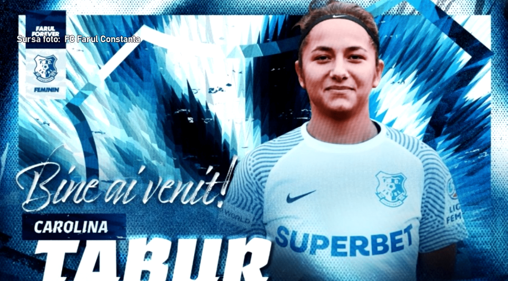 Carolina Țabur, noul transfer al Farului