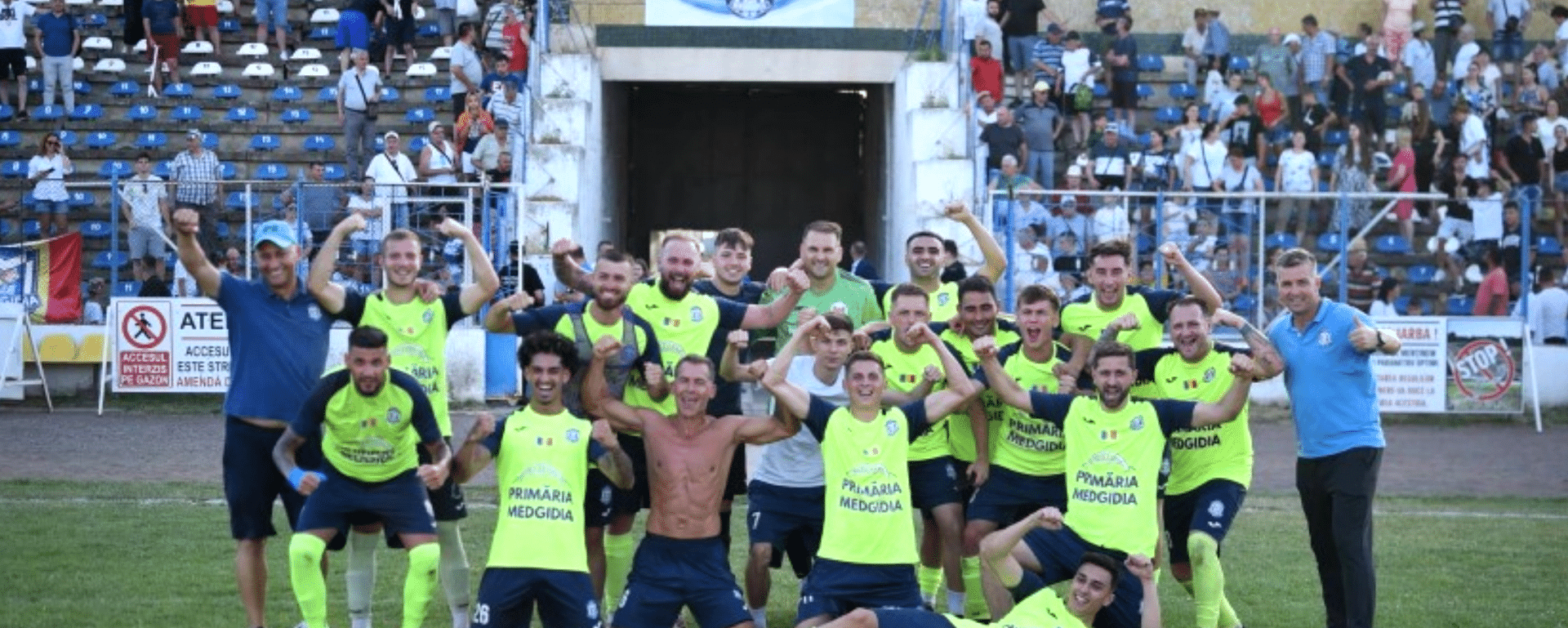 CS Medgidia a promovat în Liga a 3-a