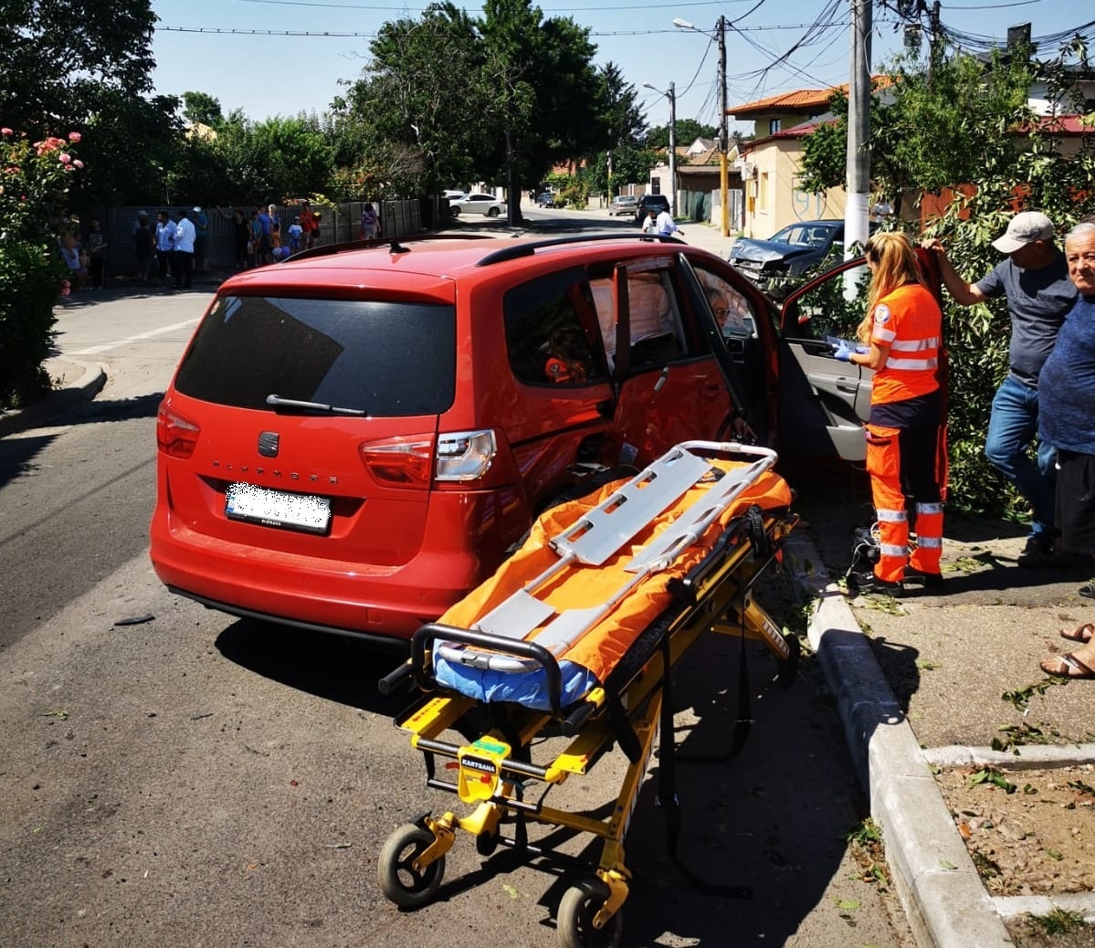 Accident rutier în Km 4-5: au fost implicate 2 mașini