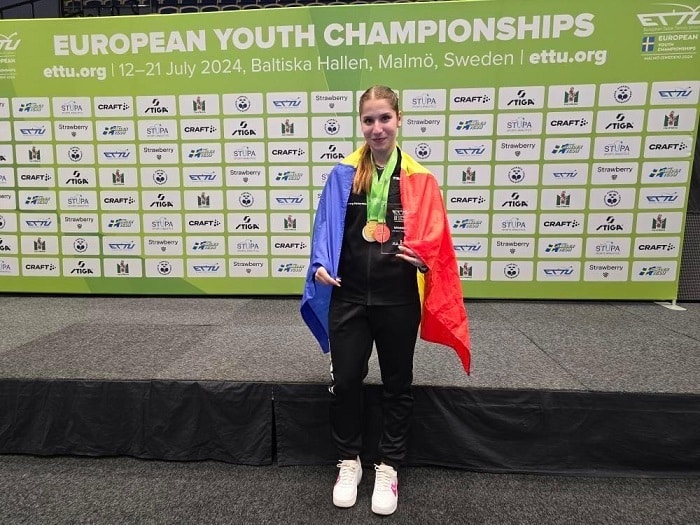Bianca Mei-Roșu, Campioană Europeană U19