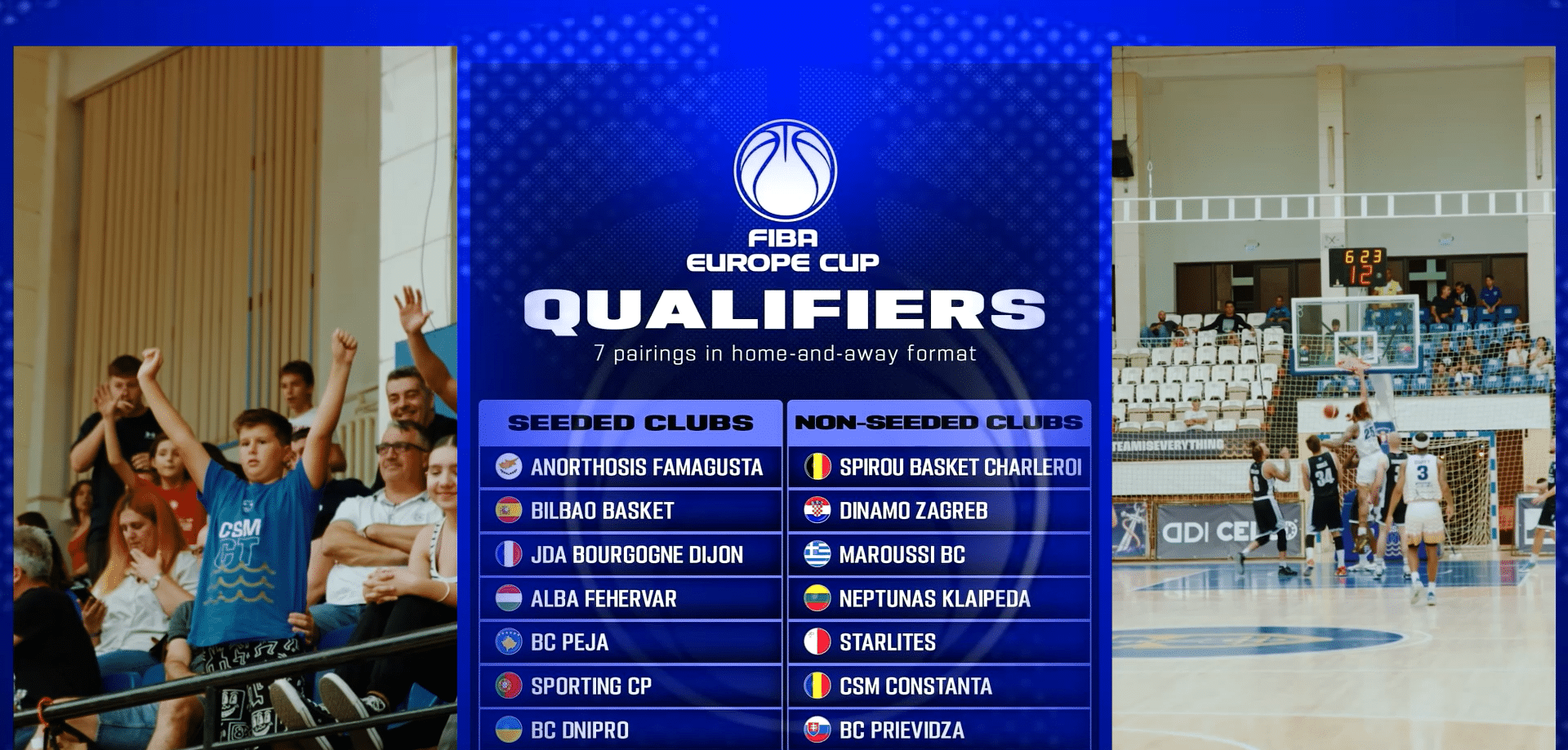 CSM Constanța, debut în FIBA Europe Cup