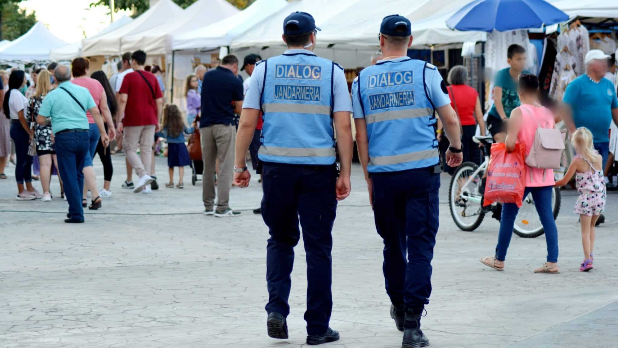 Jandarmii din Tulcea asigură măsurile de ordine și siguranță publică la Sărbătoarea Scrumbiei și a Borșului de Pește