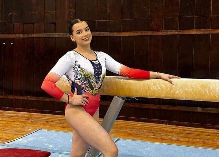 Mesaj de încurajare pentru gimnasta Andreea Preda