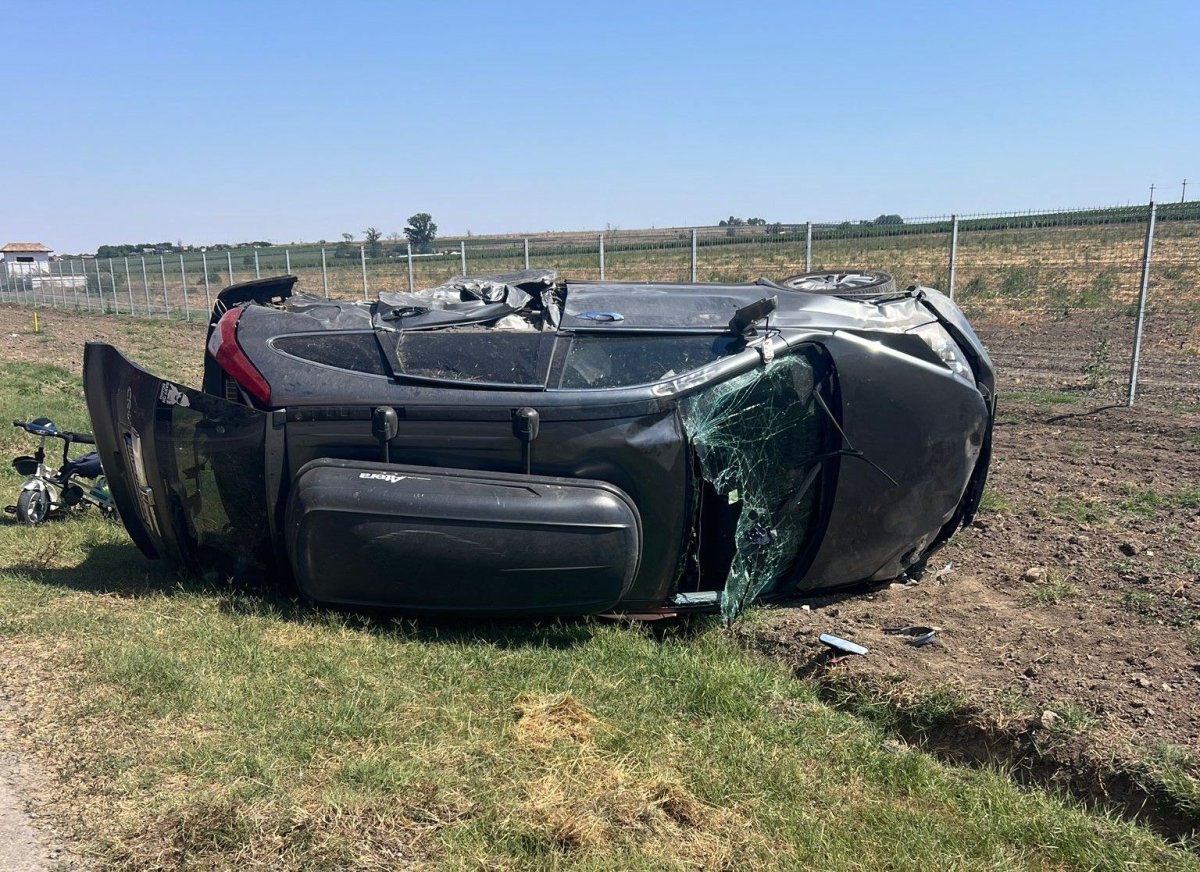 Accident rutier la Murfatlar: printre victime se află și un copil de un an