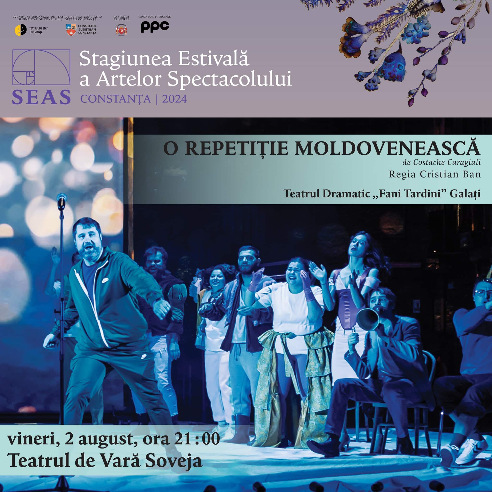SEAS 2024: Spectacolul „O repetiție moldovenească”, la Teatrul de Vară Soveja